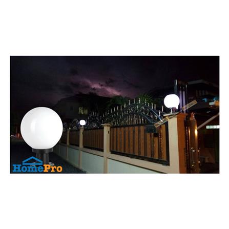 ไฟหัวเสา L&E 36-01624 สีขาว/ดำ_1