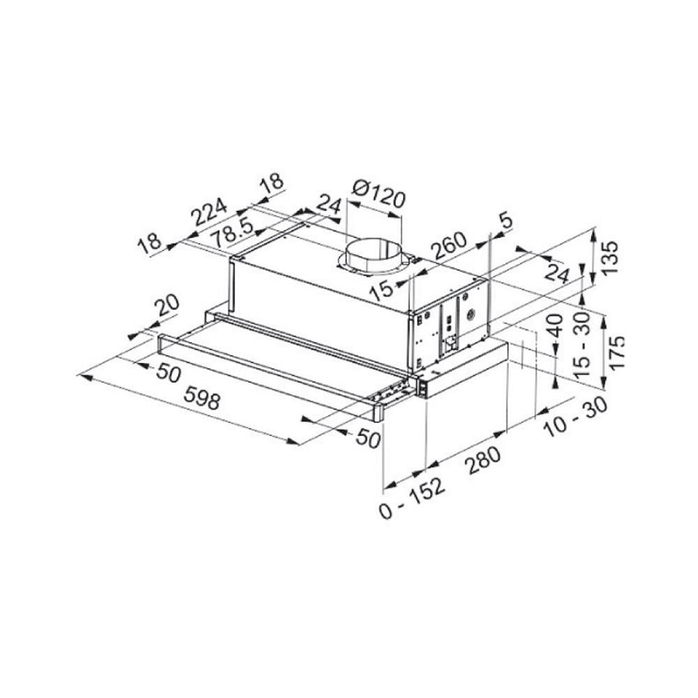 เตาฝัง+เครื่องดูดควัน FRANKE FIH3210+FTC632LGRXS