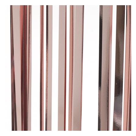 ม่านฟอยล์ตกแต่ง SNAZZ 63.5x180 ซม. สี ROSE GOLD_1