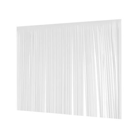 ม่านฟอยล์ตกแต่ง SNAZZ 63.5x90 ซม. สีขาว_1