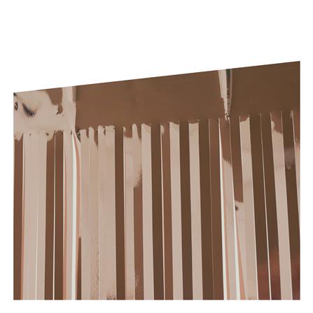 ม่านฟอยล์ตกแต่ง SNAZZ 63.5x90 ซม. สี ROSE GOLD_2