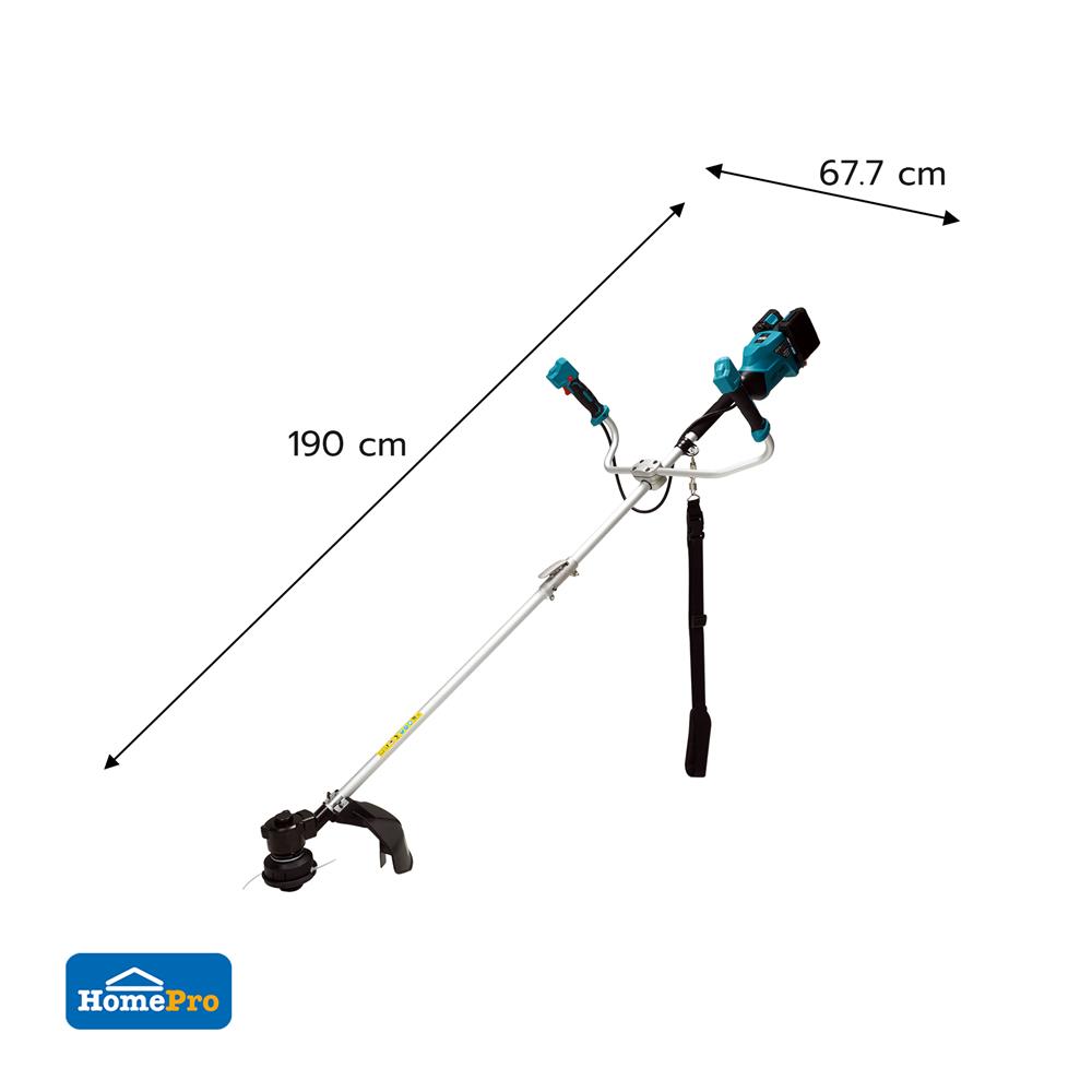 เครื่องตัดหญ้าสะพายบ่าไร้สาย (พร้อมแบตเตอรี่) MATALL PRO SF8A238-3 40 โวลต์