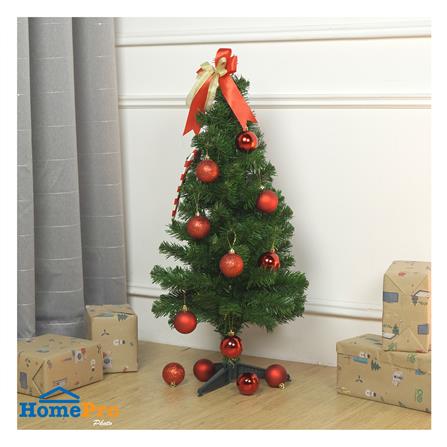 ชุดบอลตกแต่ง SNAZZ 6 ซม. สีแดง (แพ็ก 12 ชิ้น)_3