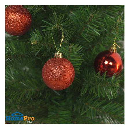 ชุดบอลตกแต่ง SNAZZ 6 ซม. สีแดง (แพ็ก 12 ชิ้น)_4