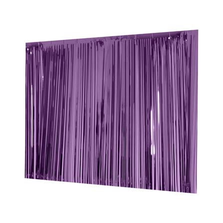 ม่านฟอยล์ตกแต่ง SNAZZ 63.5x90 ซม. สี PLUM_1