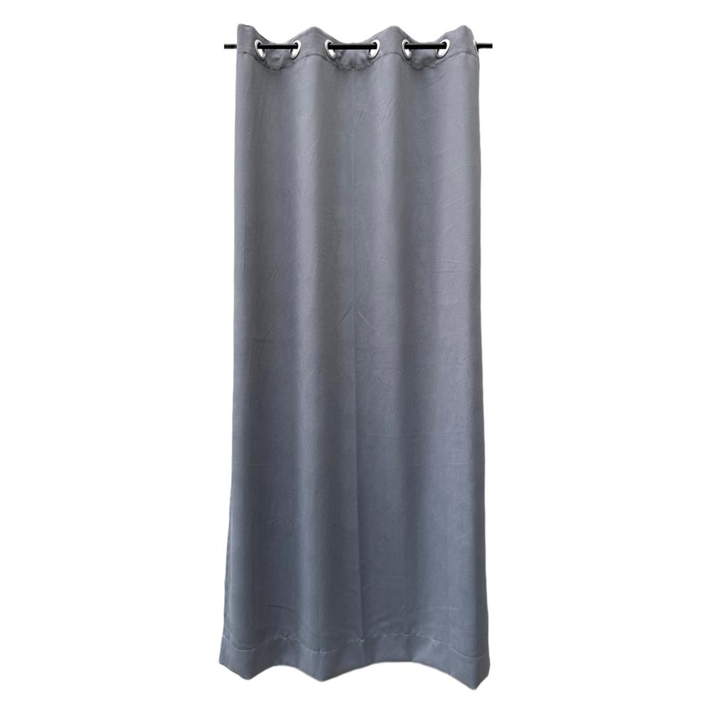 ผ้าม่าน EYELET HOME LIVING STYLE TRACE UV 130x160 ซม. สีเทา