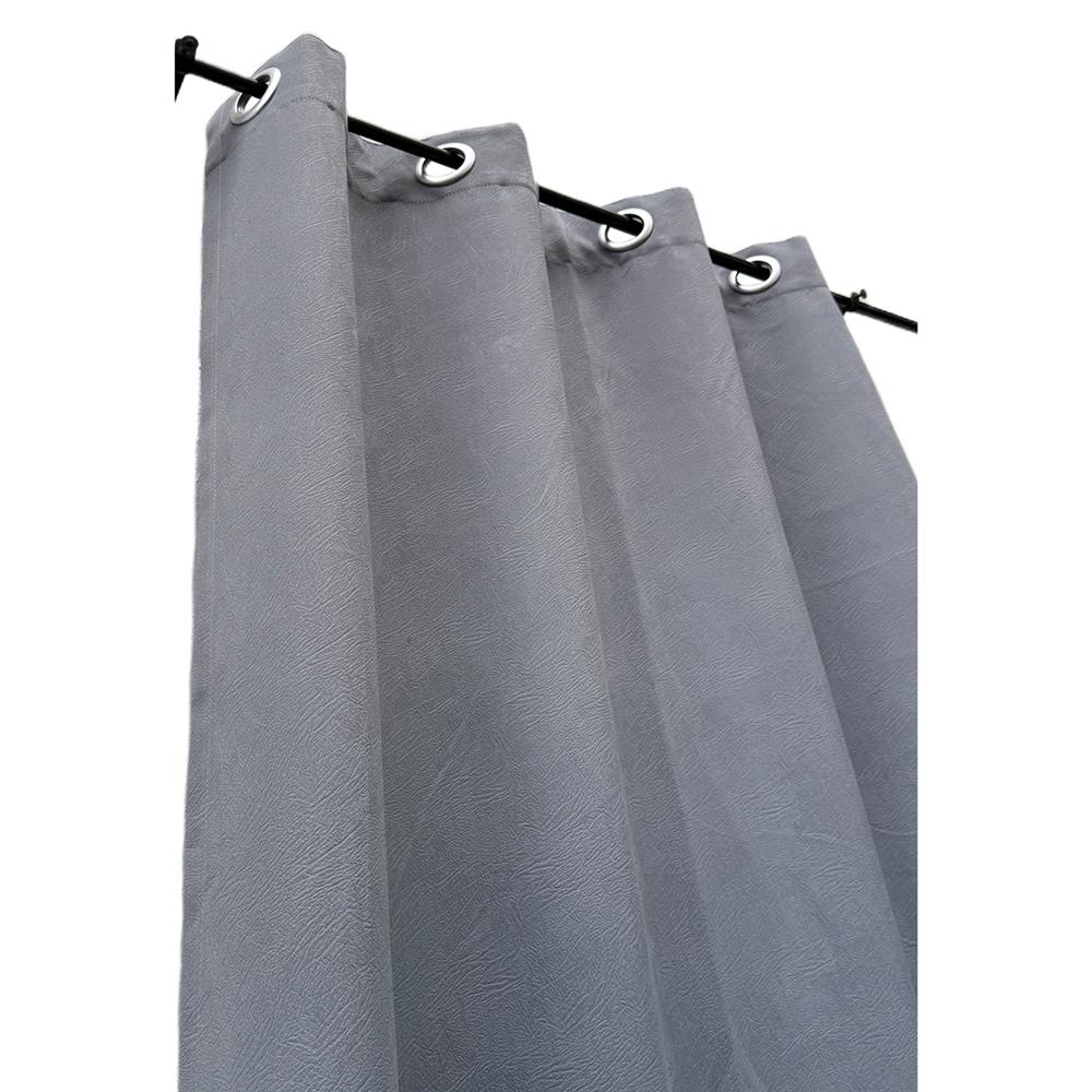 ผ้าม่าน EYELET HOME LIVING STYLE TRACE UV 130x160 ซม. สีเทา