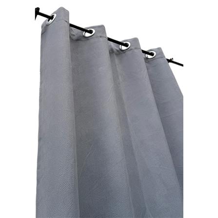 ผ้าม่าน EYELET HOME LIVING STYLE TRACE UV 130x160 ซม. สีเทา_1