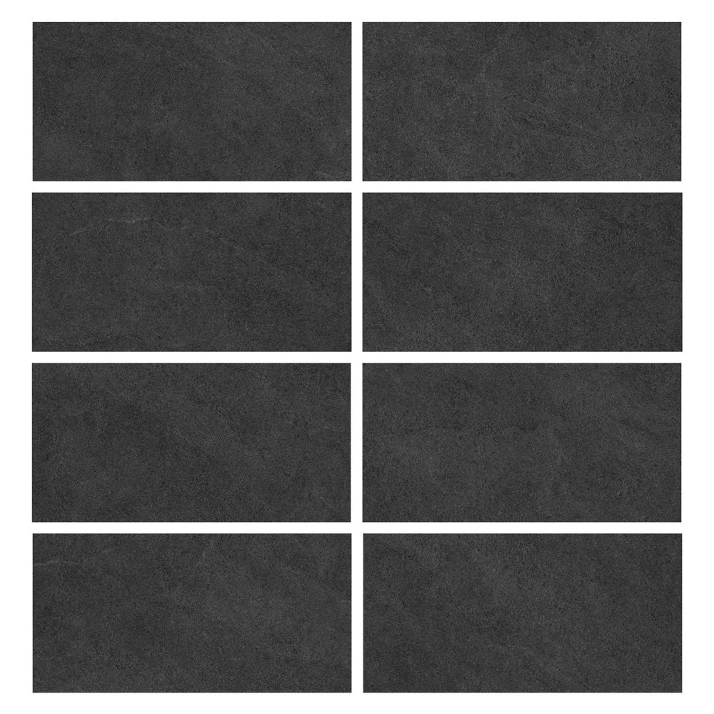 กระเบื้องพื้นพอร์ซเลน 30x60 ซม. COTTO พีโม ดำ (ซาติน) PM 1.44 ตร.ม.