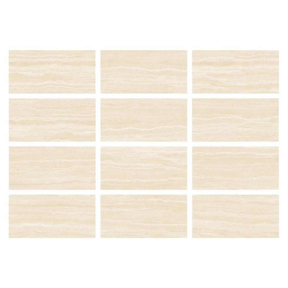 กระเบื้องพื้นพอร์ซเลน 30x60 ซม. COTTO คิมไอวอรี่ เบจ PM 1.44 ตร.ม.