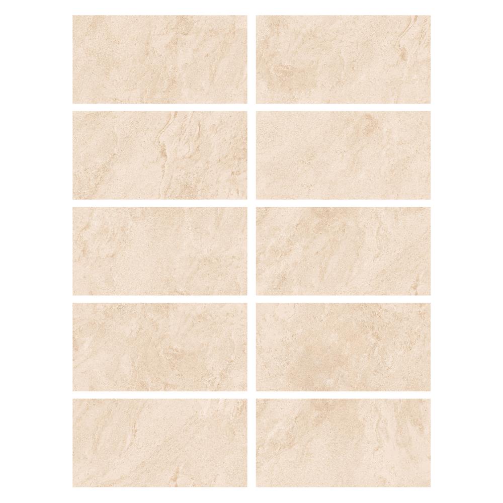 กระเบื้องพื้นพอร์ซเลน 30x60 ซม. COTTO ซานโตรินี เบจ PM 1.44 ตร.ม.