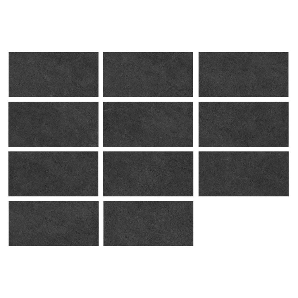 กระเบื้องพื้นพอร์ซเลน 30x60 ซม. COTTO พีโม ดำ PM 1.44 ตร.ม.