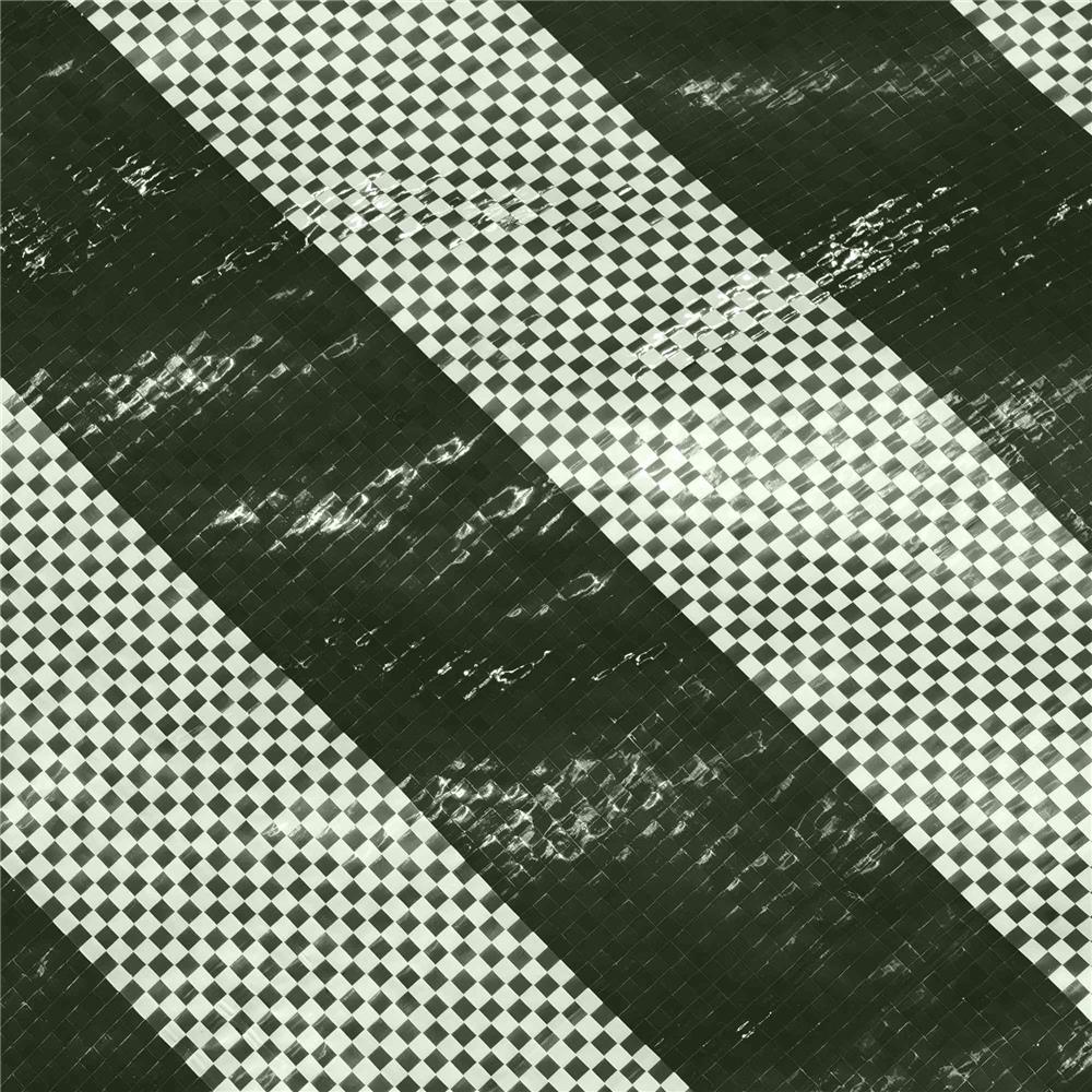 ผ้าฟาง เกรดหนา OWL 72 นิ้ว x 40 หลา สีเขียว/ขาว