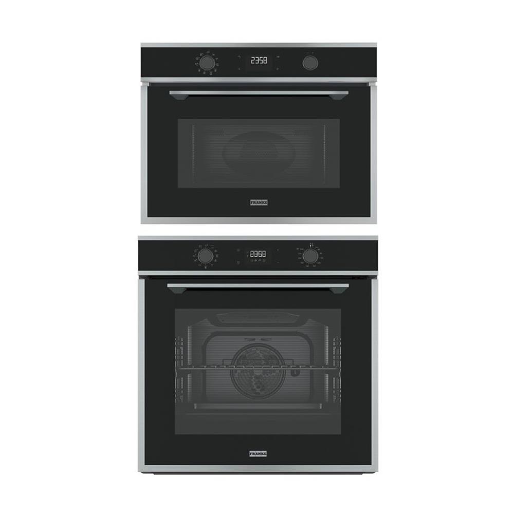 ไมโครเวฟฝัง+เตาอบฝัง FRANKE FMA 45 MW XS+FMA 97 P XS