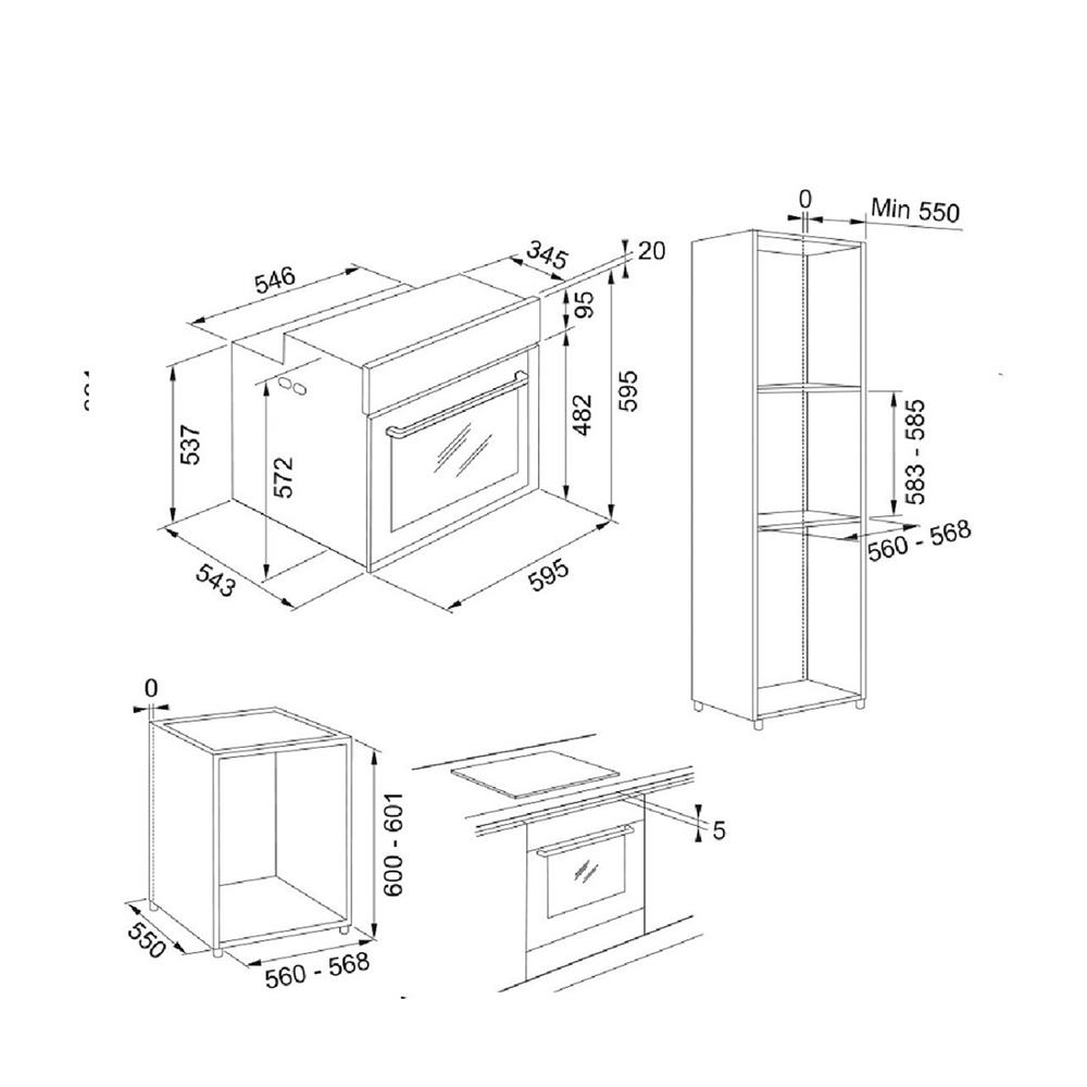 ไมโครเวฟ+เตาอบ FRANKE FMY 45 MW XS+FMY 99 P XS