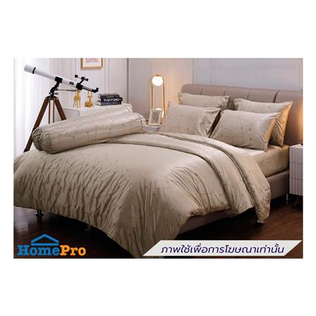 ชุดผ้าปูที่นอน 6 ฟุต (ชุด 5 ชิ้น) JESSICA JACQUARD 21039-QS775_0