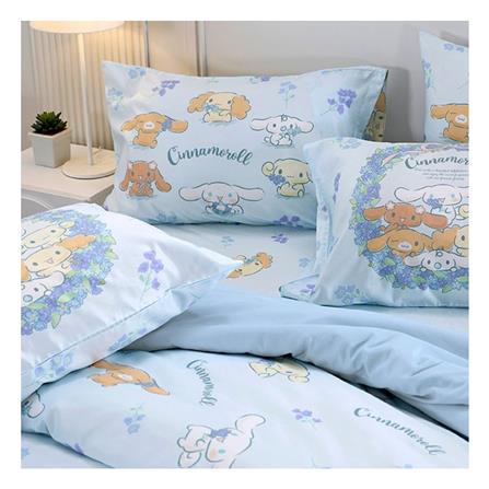 ชุดผ้าปูที่นอน 3.5 ฟุต (ชุด 3 ชิ้น) JESSICA CINNAMOROLL 20166-T024_1