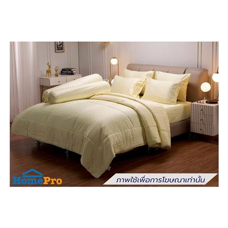 ชุดผ้าปูที่นอน 6 ฟุต (ชุด 5 ชิ้น) JESSICA JACQUARD 21039-QS772_0