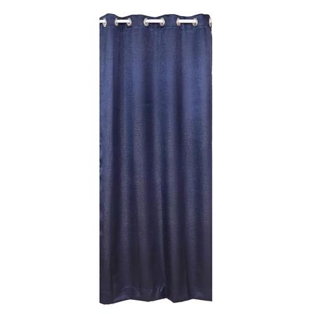 ผ้าม่าน EYELET HOME LIVING STYLE GRID UV 130x220 ซม. สีน้ำเงิน_0