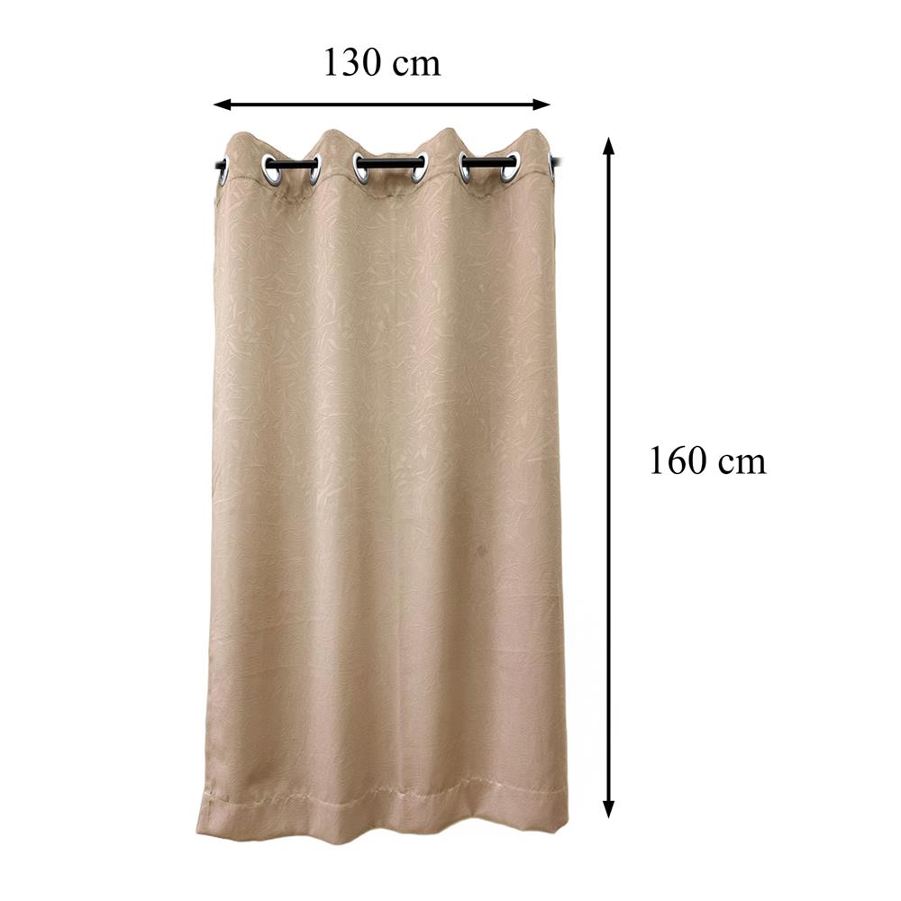 ผ้าม่าน EYELET HOME LIVING STYLE FAYE UV 130x160 ซม. สีน้ำตาล