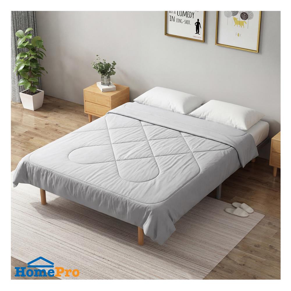 ผ้าห่ม HOME LIVING STYLE COOLING CHILLUXE 70x90 นิ้ว สี GREY