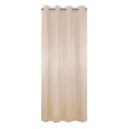 ผ้าม่าน EYELET HOME LIVING STYLE GRID UV 130x220 ซม. สีครีม_0