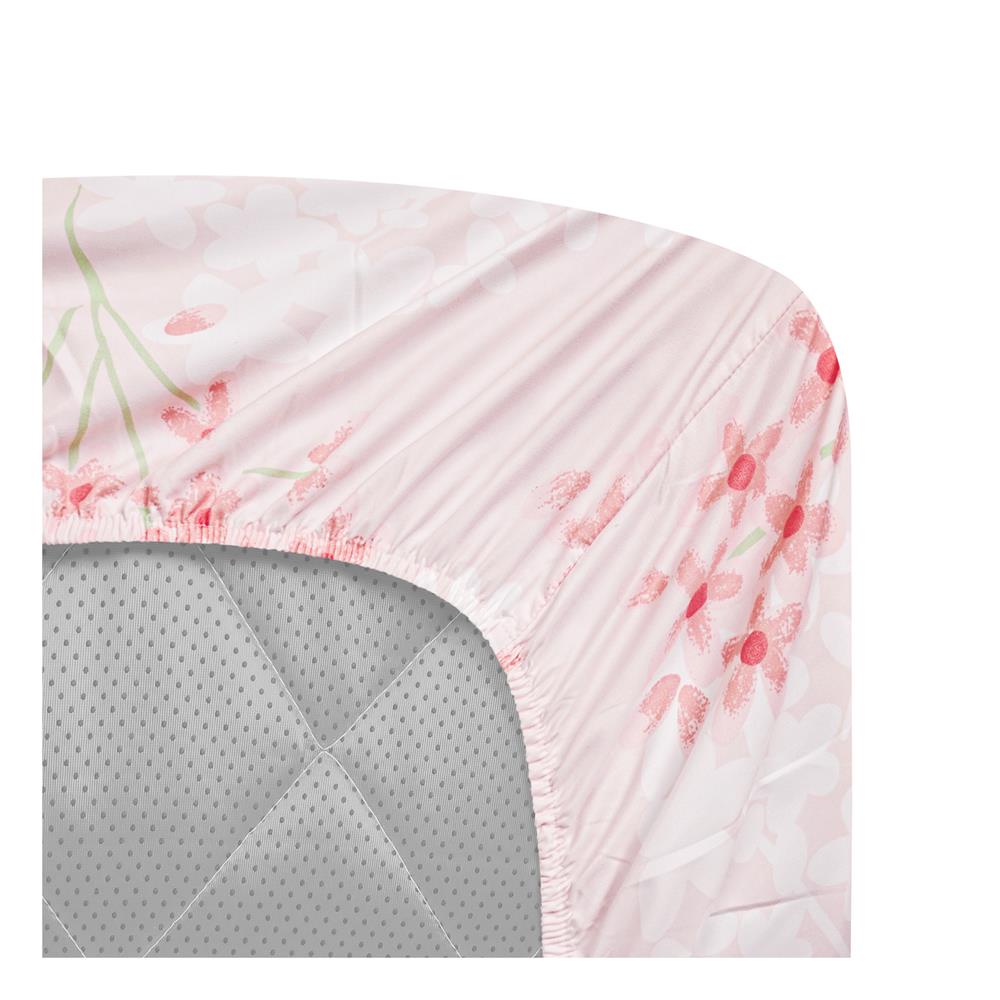 ชุดผ้าปูที่นอน 3.5 ฟุต (ชุด 2 ชิ้น) HOME LIVING STYLE CHIFFON สี PINK