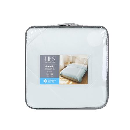 ผ้าห่ม HOME LIVING STYLE COOLING CHILLUXE 70x90 นิ้ว สี GREEN_4