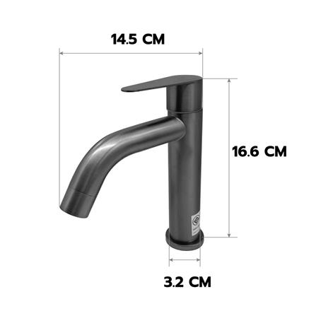 ก๊อกอ่างล้างหน้าเดี่ยว LUZERN LS-1303K/T_2