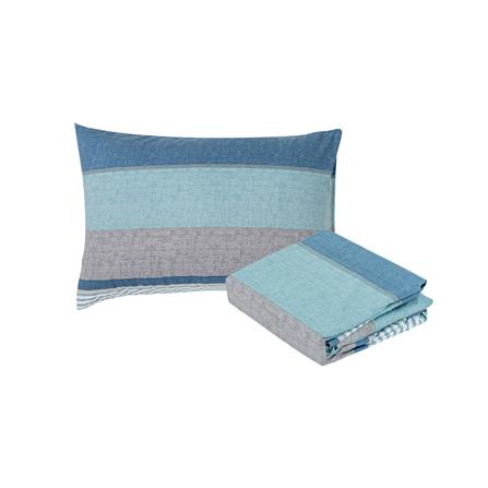 ชุดผ้าปูที่นอน 3.5 ฟุต (ชุด 2 ชิ้น) HOME LIVING STYLE AXIS สี BLUE_2