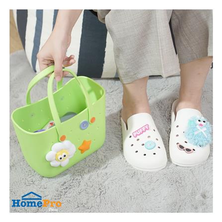 เซตรองเท้า พร้อมกระเป๋า EVA SNAZZ MOVA BAG ไซซ์ 39-40 สี GREEN-WHITE_4