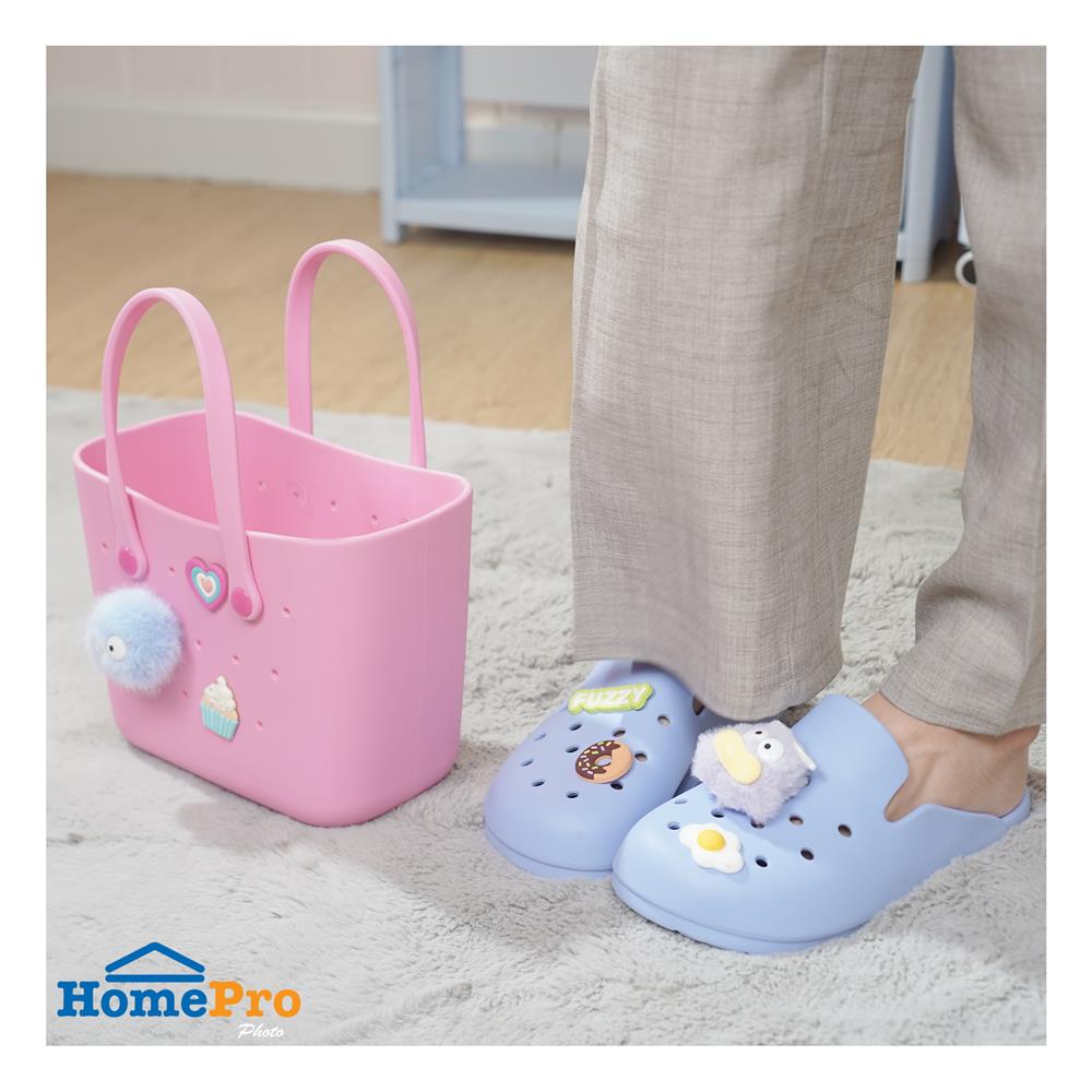 เซตรองเท้า พร้อมกระเป๋า EVA SNAZZ LALA BAG ไซซ์ 37-38 สี PINK-PURPLE