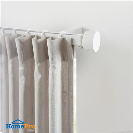 หัว-ท้ายรางม่าน HOME LIVING STYLE WD 19 มม. สีขาว_3