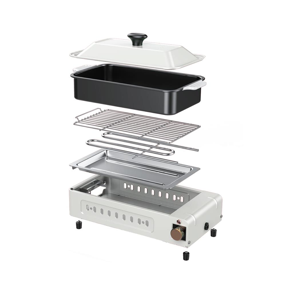 เตาบาร์บีคิว COMPRO CP-P5 สีครีม