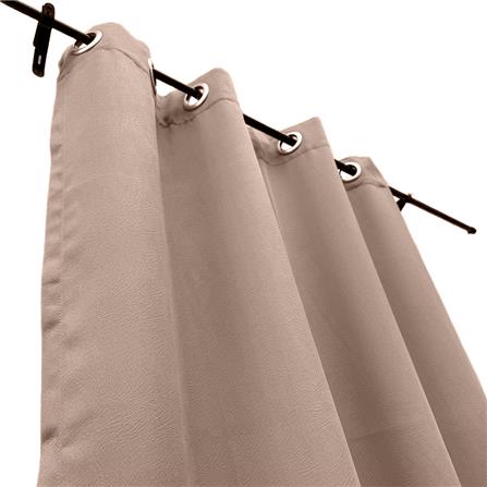 ผ้าม่าน EYELET HOME LIVING STYLE TRACE UV 130x220 ซม. สีน้ำตาล_1