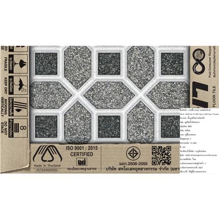 กระเบื้องพื้น 12x12 นิ้ว ภูผา ทรัพย์ธานี ดำ A 1 ตร.ม._2