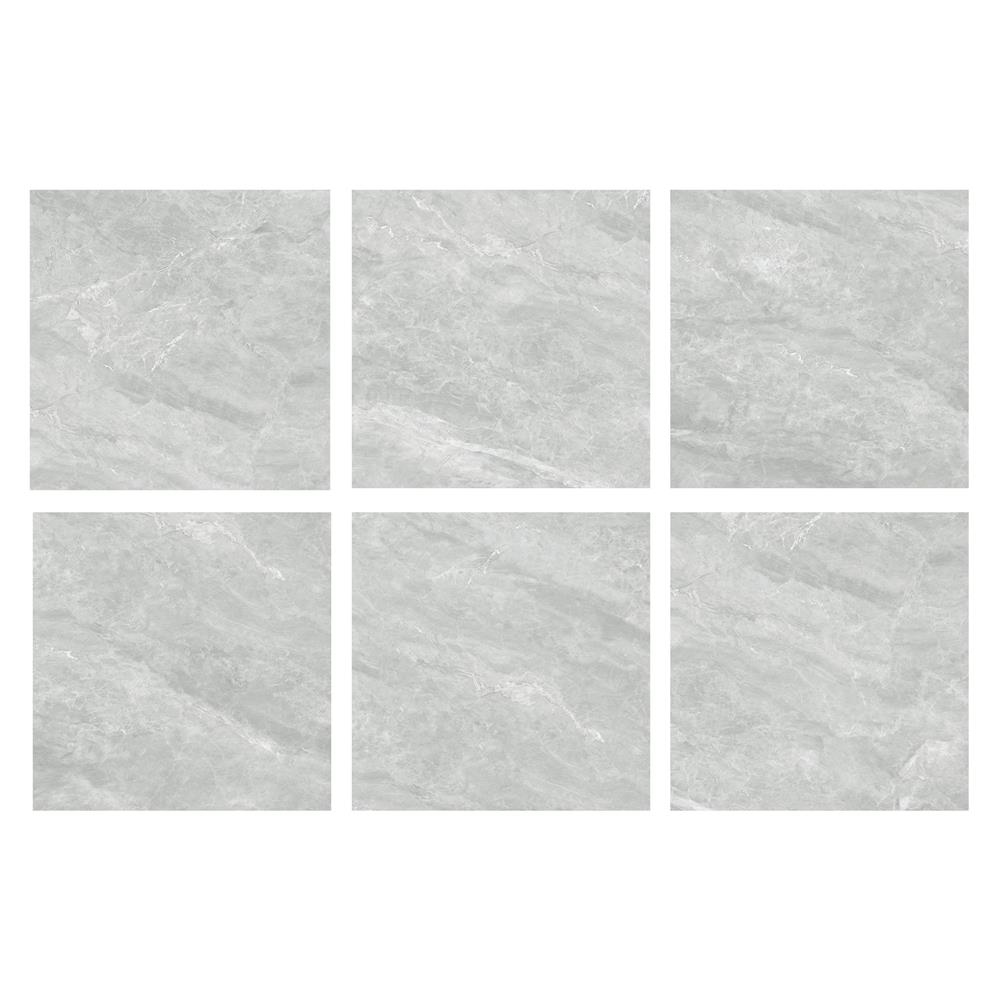 กระเบื้องพื้นพอร์ซเลน 60x60 ซม. TARA เบลเลน แมท เทาอ่อน A 1.44 ตร.ม.