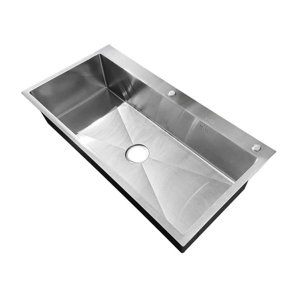 ซิงค์ฝัง 1 หลุม S-FLO NL0097 SF-21 10050ST สีเงิน