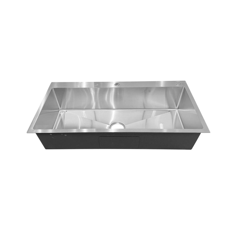 ซิงค์ฝัง 1 หลุม S-FLO NL0097 SF-21 10050ST สีเงิน