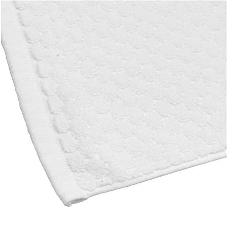 พรมขนหนู HOME LIVING STYLE WELL 17X28 นิ้ว สีขาว_3