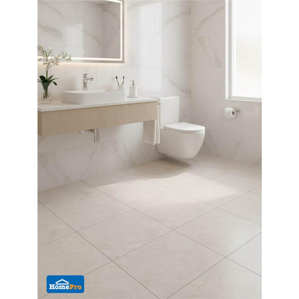 กระเบื้องพื้นพอร์ซเลน 60x60 ซม. COTTO ซานโตรินี เบจ R10 PM 1.44 ตร.ม.