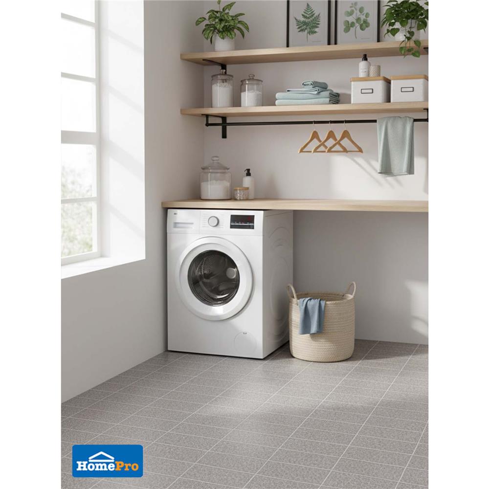 กระเบื้องพื้น 16x16 นิ้ว TARA ฟินันซ่า เทาเข้ม (CIR) A 0.96 ตร.ม.