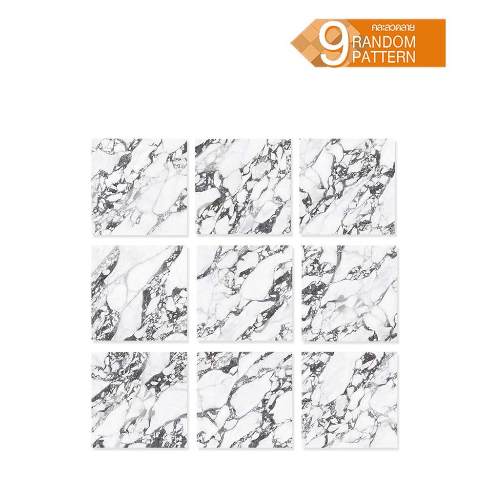 กระเบื้องพื้นพอร์ซเลน 60X60 ซม. TARA แพนดี้ ขาว A 1.44 ตร.ม.