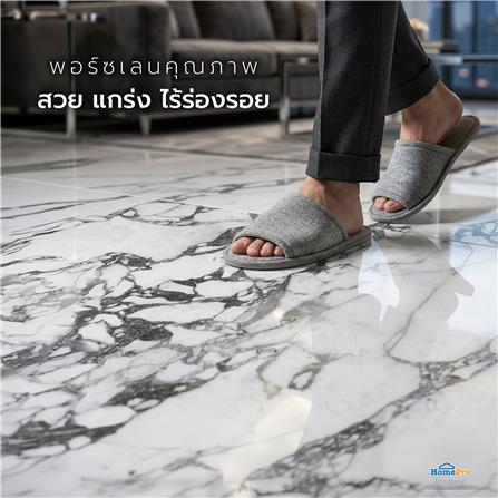 กระเบื้องพื้นพอร์ซเลน 60X60 ซม. TARA แพนดี้ ขาว A 1.44 ตร.ม._7
