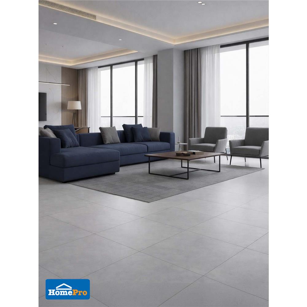 กระเบื้องพื้น 16x16 นิ้ว TARA ไรม่อน เทาอ่อน (CIR) A 0.96 ตร.ม.