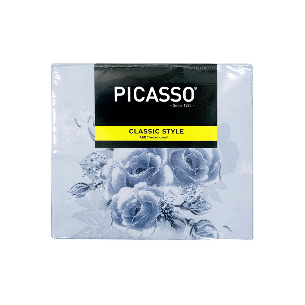 ชุดผ้าปูที่นอน 6 ฟุต (ชุด 5 ชิ้น) PICASSO CLASSIC สี ROSE GREY