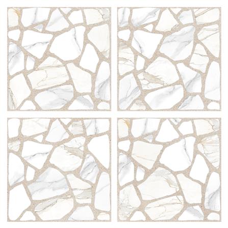 กระเบื้องพื้น 16x16 นิ้ว TARA ทรินิตี้ ขาว (CIR) A 0.96 ตร.ม._1