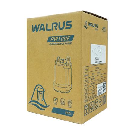 ปั๊มจุ่มน้ำสะอาด WALRUS PUMP PW100E 100 วัตต์_4