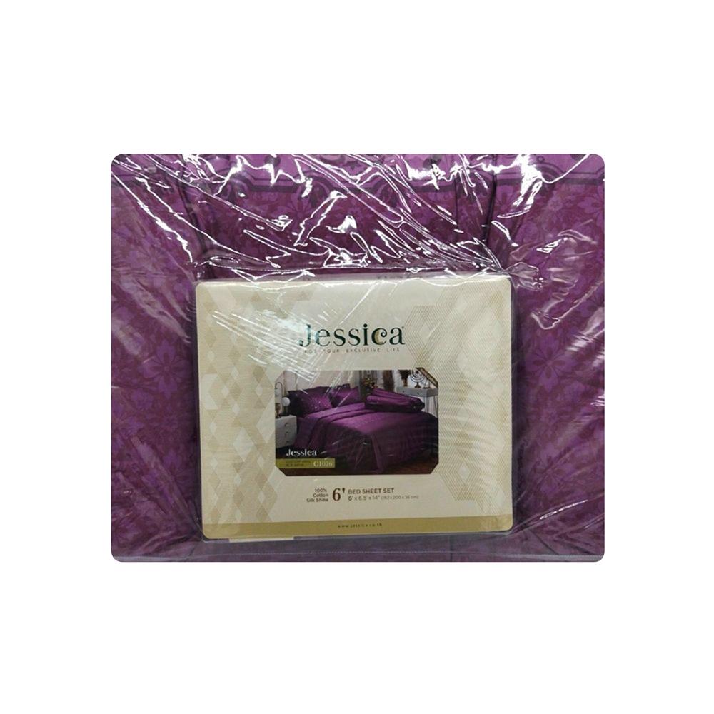 ชุดผ้าปูที่นอน 6 ฟุต (ชุด 6 ชิ้น) JESSICA COTTON 20254-C1076