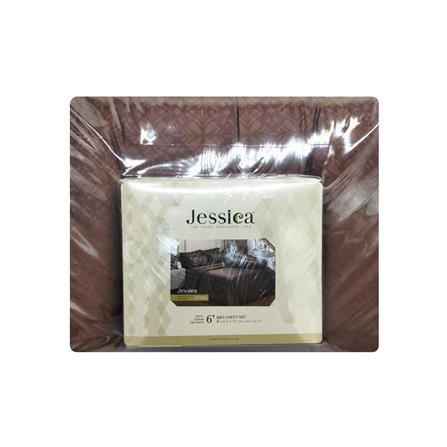 ชุดผ้าปูที่นอน 6 ฟุต (ชุด 6 ชิ้น) JESSICA COTTON 20254-C1075_3